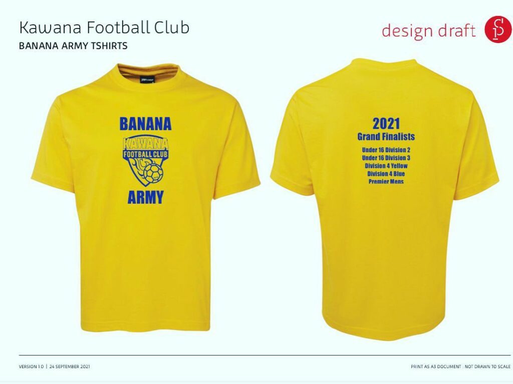 Banana Army Assemble - Kawana Football Club